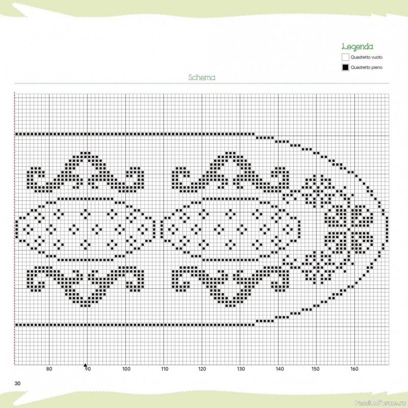 Вязаные проекты крючком в журнале «Scuola Uncinetto Filet №1 2022»