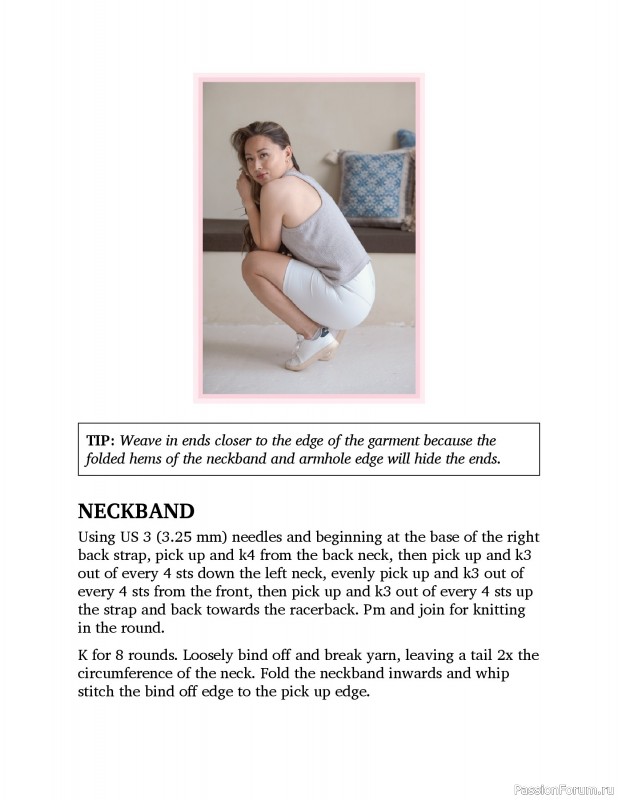Вязаные проекты в книге «Light & Breezy Knitwear»