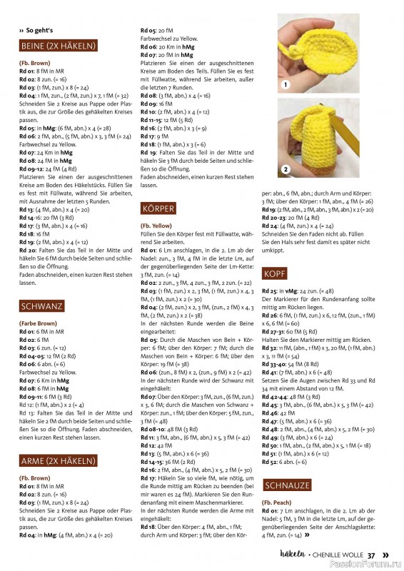 Вязаные проекты в журнале «Häkeln Das MaschenMagazin Spezial №1 2025»