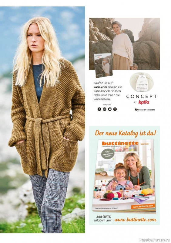 Вязаные модели в журнале «Verena Stricktrends №4 2022»