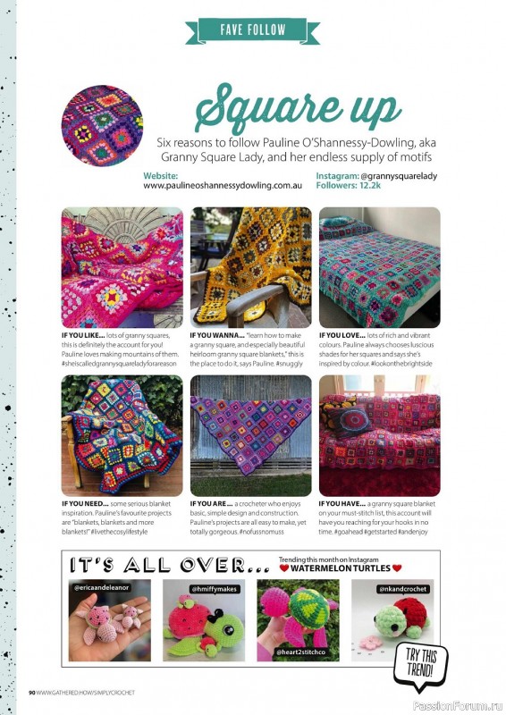 Вязаные проекты крючком в журнале «Simply Crochet №126 2022»