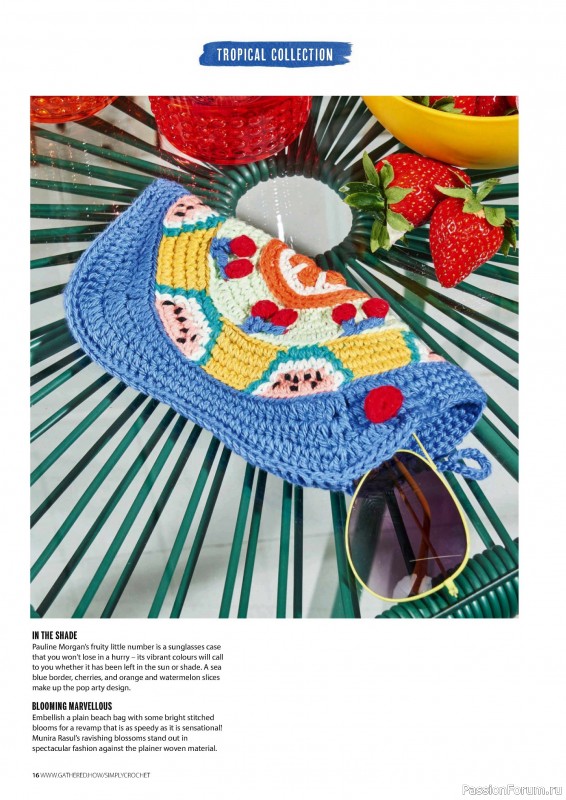 Вязаные проекты крючком в журнале «Simply Crochet №152 2024»