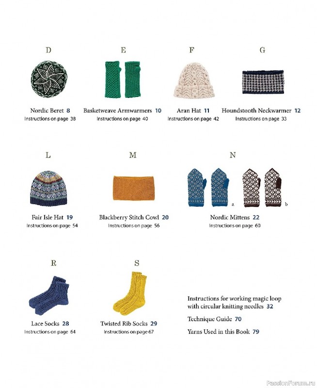 Вязаные проекты спицами в книге «Small Knits»