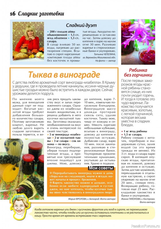 Коллекция кулинарных рецептов в журнале «Сваты. Заготовки №11 2024»