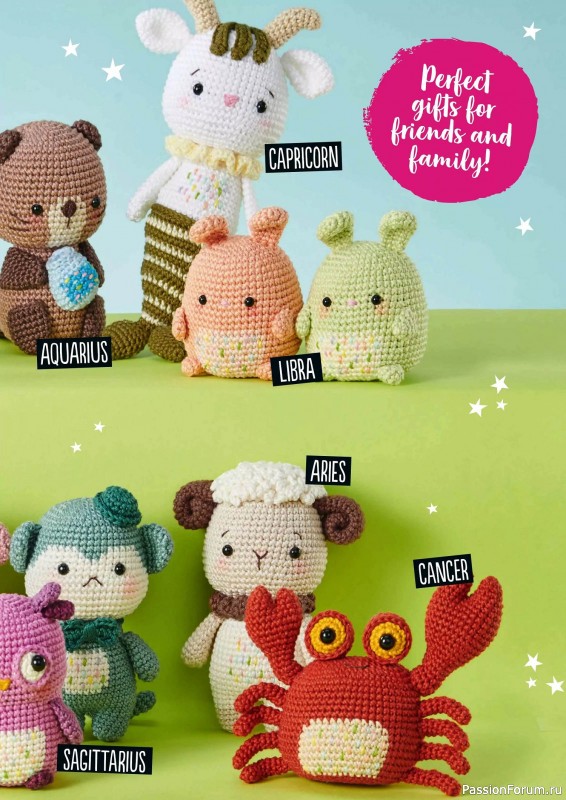 Вязаные проекты крючком в журнале «Simply Crochet №151 2024»