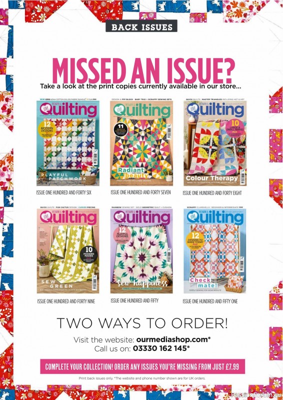 Коллекция проектов для рукодельниц в журнале «Love Patchwork & Quilting №152 2025»