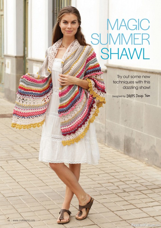 Вязаные проекты крючком в журнале «Crochet Now №110 2024»