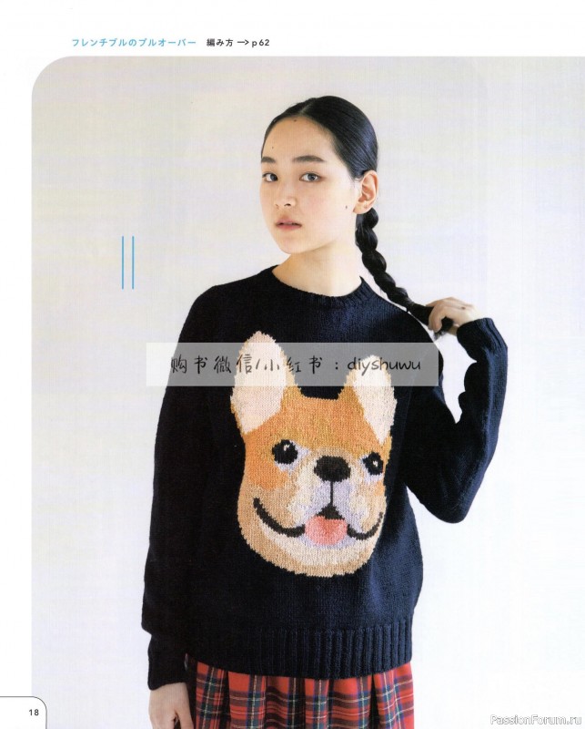 Вязаные проекты в книге «25 Knitting Color Works by Erika Tokai»