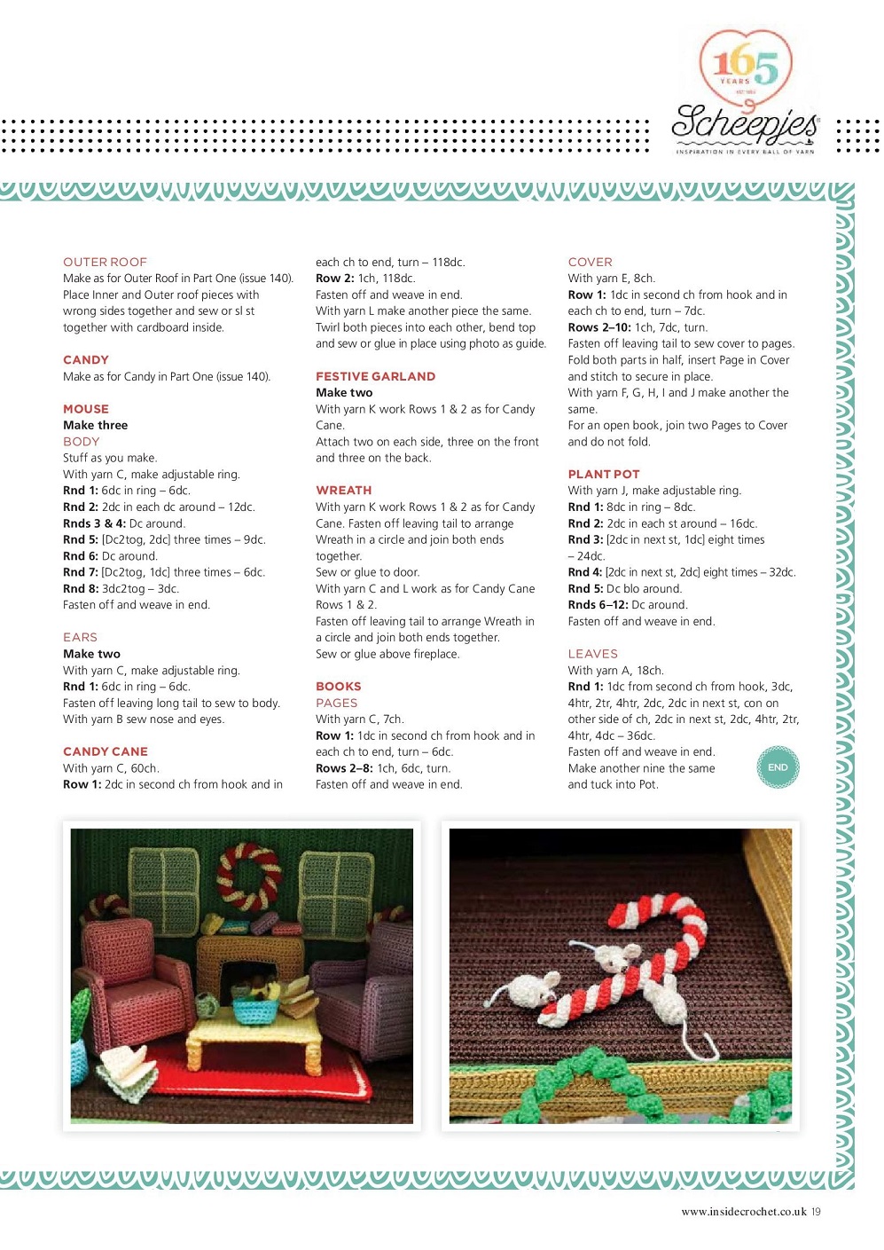 Трикотажные модели одежды и аксессуары. "Inside Crochet" №142 2021