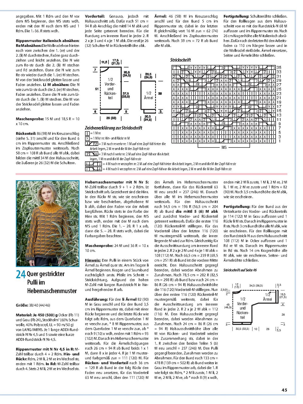 Модели для женщин всех возрастов в журнале "Sabrina" №11 2021