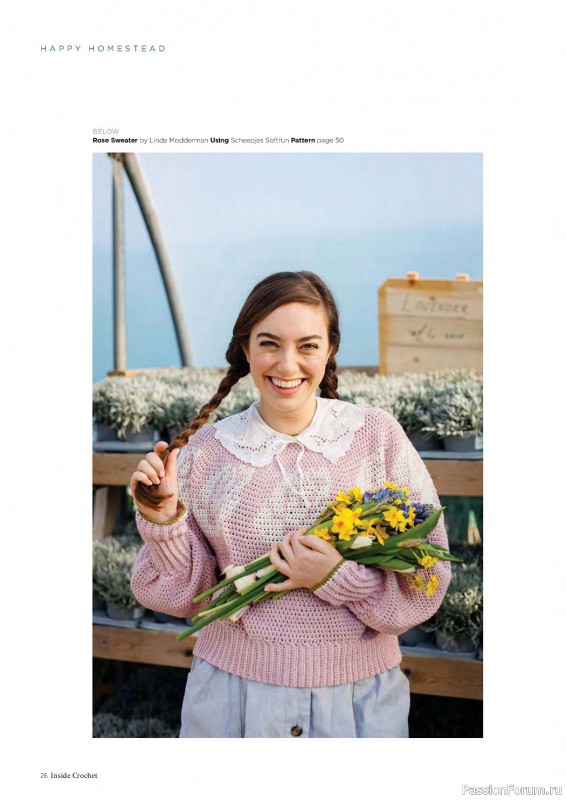 Вязаные проекты крючком в журнале «Inside Crochet №156 2023»