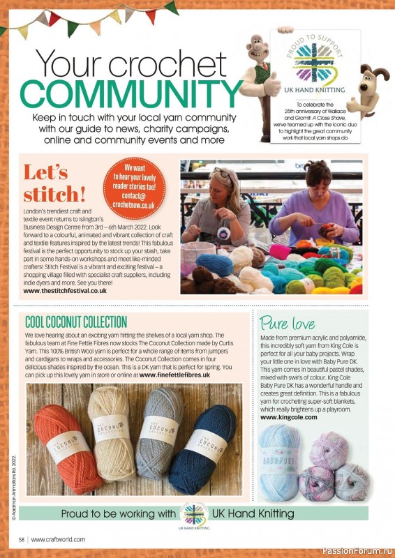 Вязаные модели крючком в журнале «Crochet Now №79 2022»