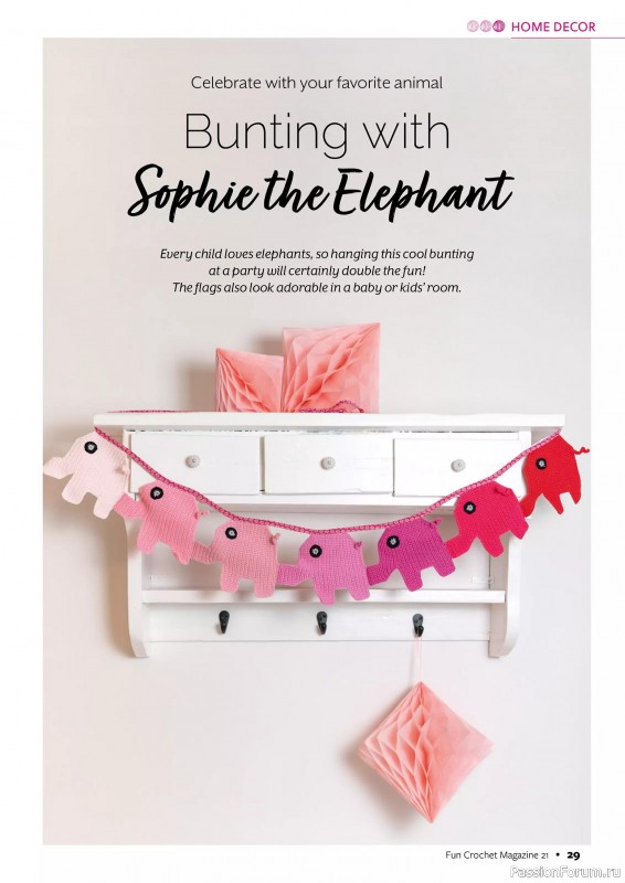 Вязаные проекты крючком в журнале «Fun Crochet Magazine №21 2025»