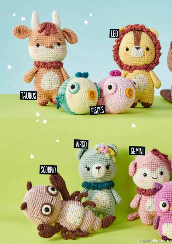 Вязаные проекты крючком в журнале «Simply Crochet №151 2024»