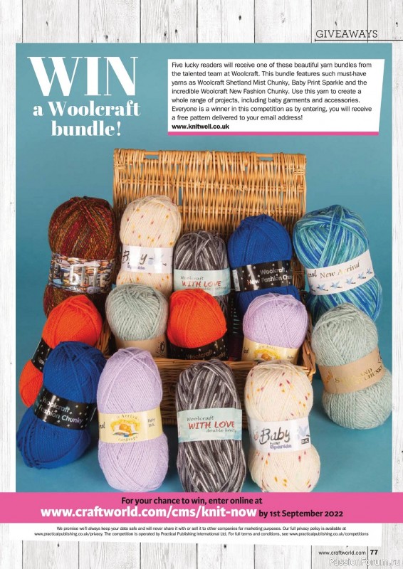 Вязаные проекты спицами в журнале «Knit Now №143 2022»