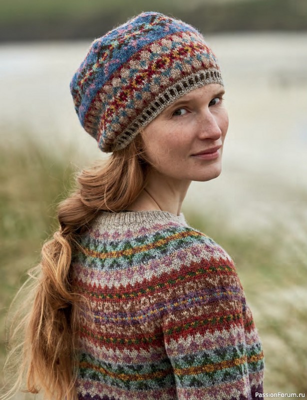 Вязаные проекты в книге «Shetland»