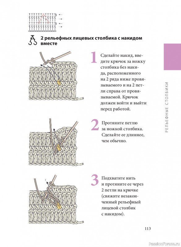 Вязаные проекты в книге «Вязание крючком. Полный японский справочник»