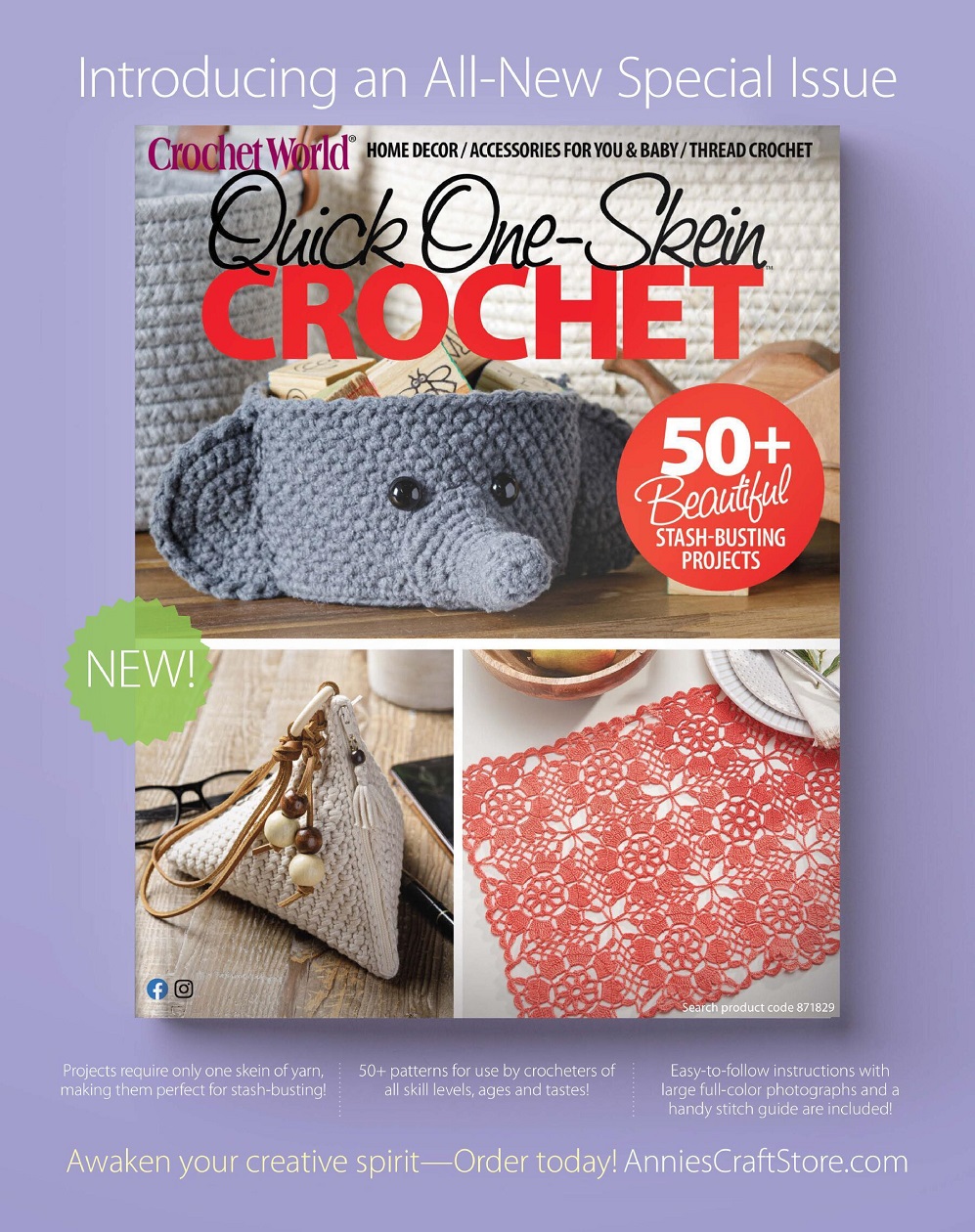 Вязание для всей семьи в журнале &laquo;Crochet Specials - Late Spring 2022&raquo;
