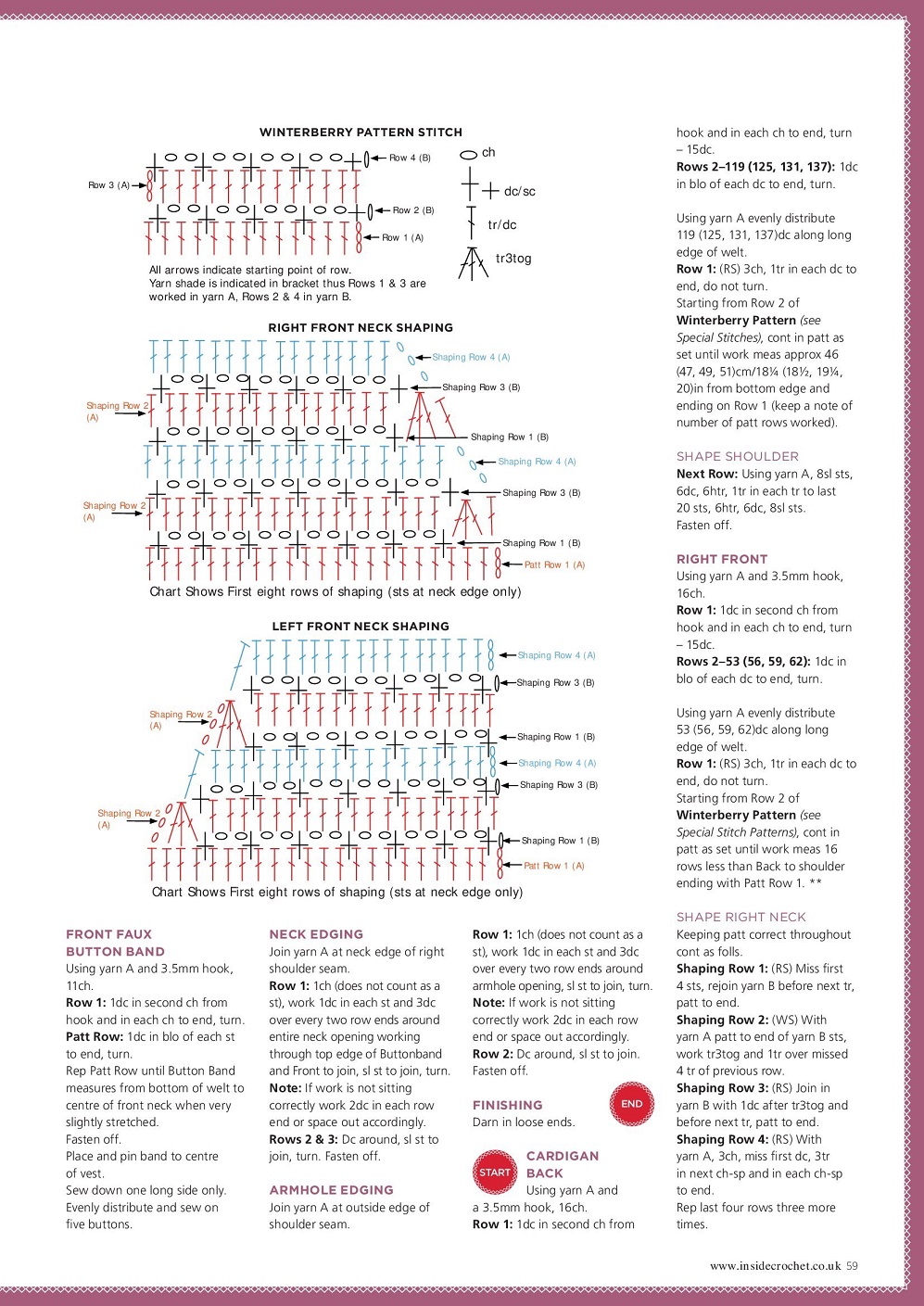 Трикотажные модели одежды и аксессуары. "Inside Crochet" №142 2021