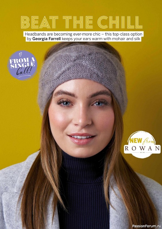 Модели вязаной одежды в журнале "Simply Knitting №221 2022"