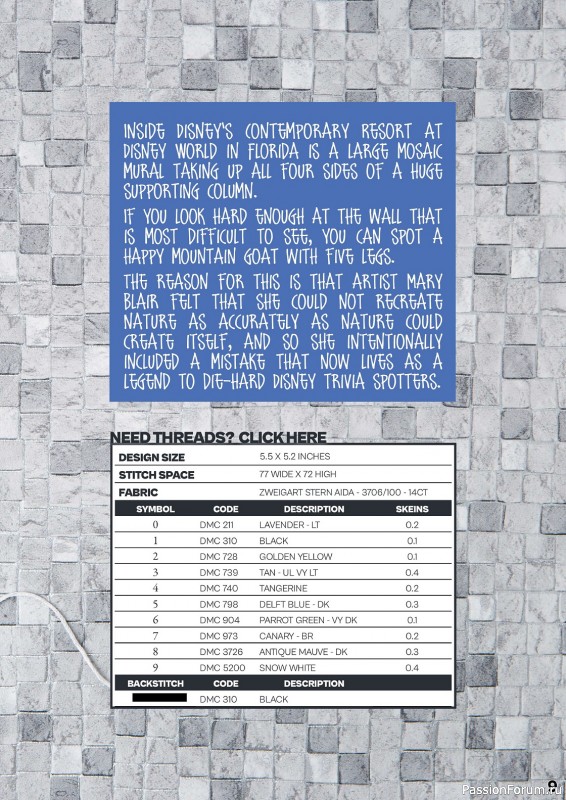 Коллекция вышивки в журнале «XStitch Magazine №24 2023»