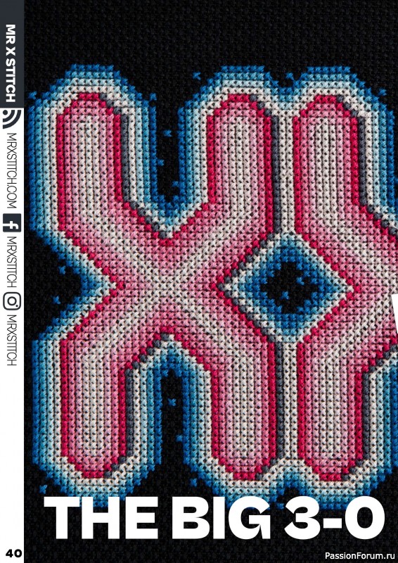 Коллекция вышивки в журнале «XStitch Magazine №30 2024»