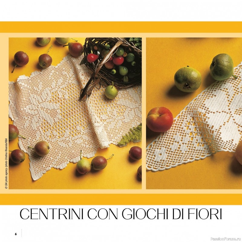 Вязаные модели крючком в журнале «Uncinetto Manuale Filet №5 2022»