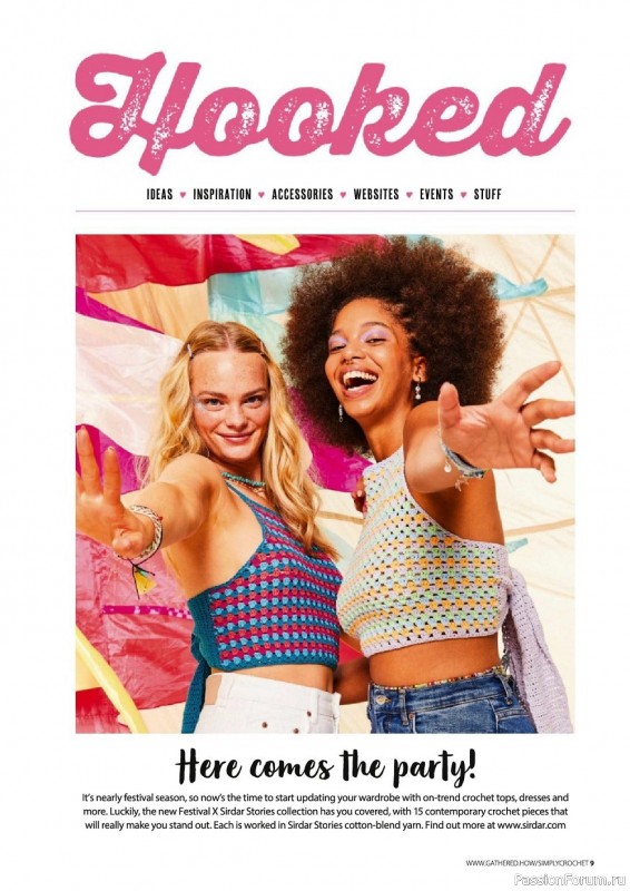 Вязаные проекты крючком в журнале «Simply Crochet №122 2022»