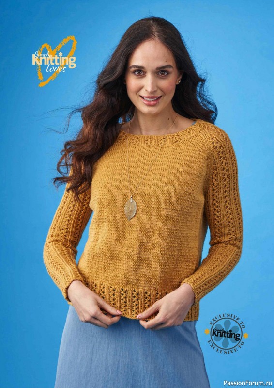 Вязаные проекты крючком в журнале «Simply Knitting №251 2024»