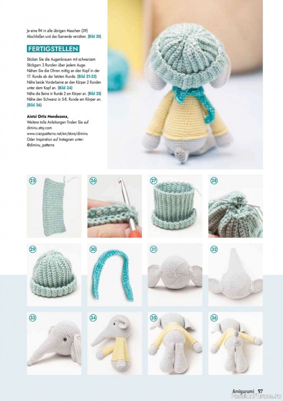 Вязаные проекты в журнале «Hakeln Best of Amigurumi №18 2024»