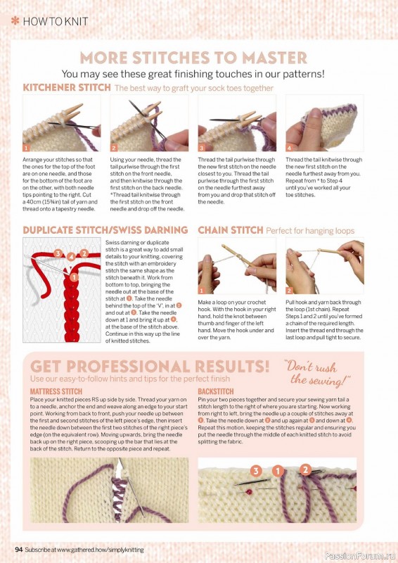 Коллекция проектов спицами в журнале «Simply Knitting №229 2022»
