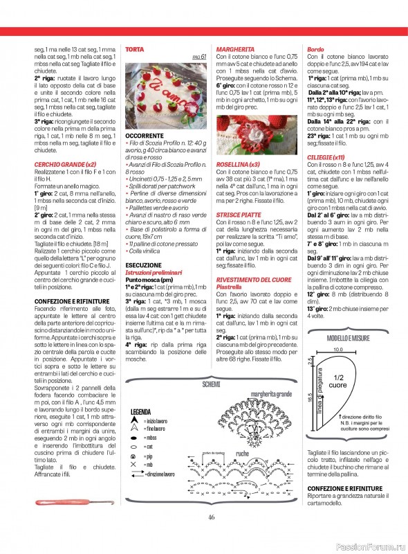 Вязаные проекты крючком в журнале «L'uncinetto di Gio №47 2025»
