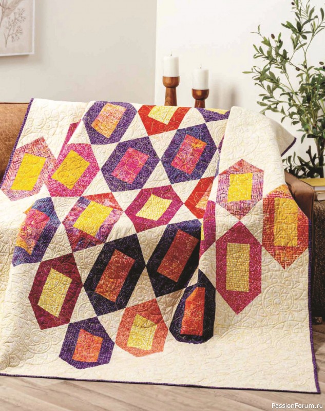 Коллекция проектов для рукодельниц в журнале «Quilter’s World Special - Perfectly Precut 2025»