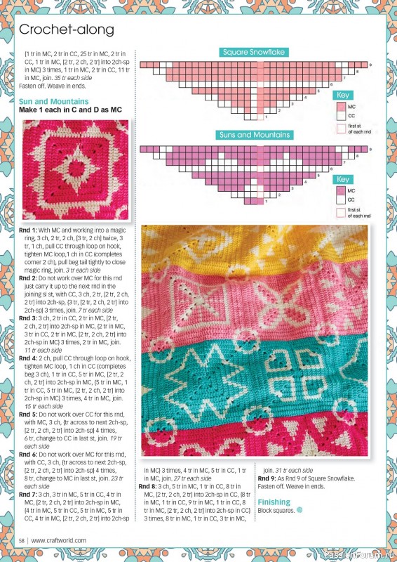 Вязаные проекты крючком в журнале «Crochet Now №103 2024»