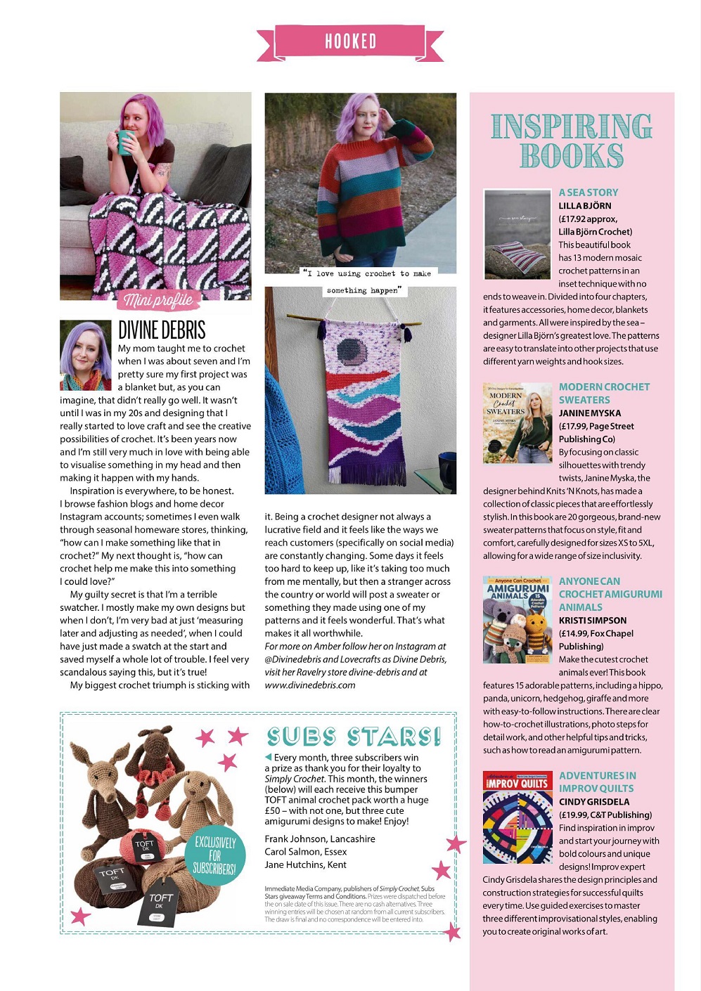 Вязание для всей семьи в журнале &laquo;Simply Crochet&raquo;
