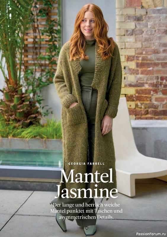 Вязаные модели в журнале «The Knitter №68 2024»