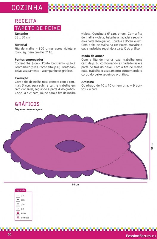 Вязаные проекты крючком в журнале «Artesanato Simples №7 2022 - Croche»