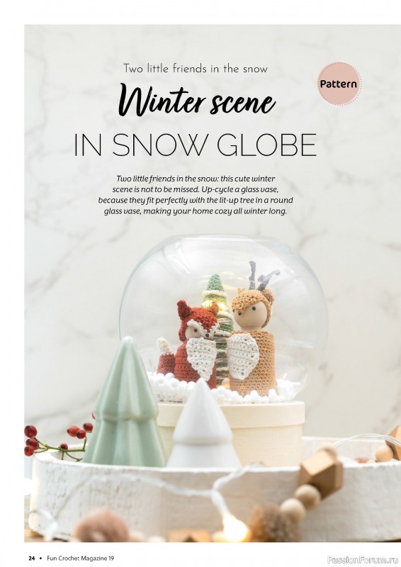Вязаные проекты в журнале «Fun Crochet Magazine №19 2024»
