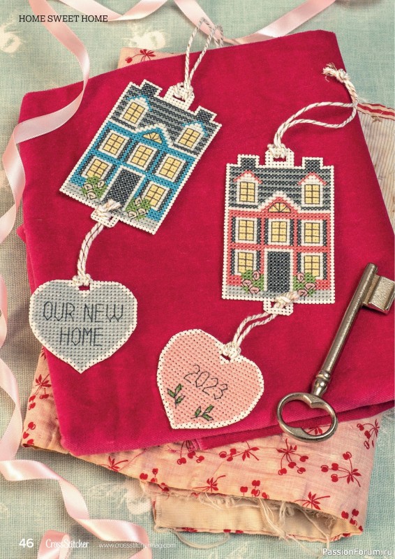 Коллекция вышивки в журнале «CrossStitcher №397 2023»