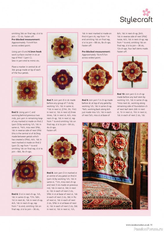 Вязаные проекты крючком в журнале «Inside Crochet №156 2023»