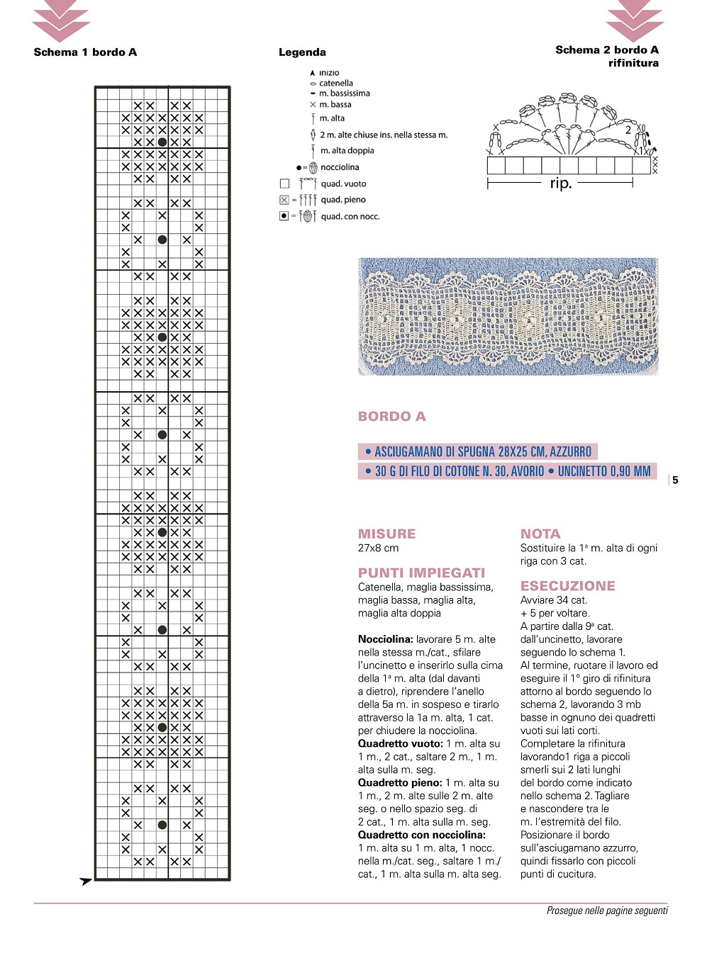 Модели крючком в журнале &quot;Ricami all&rsquo;Uncinetto&quot; n.n.32, 33, 34 2021