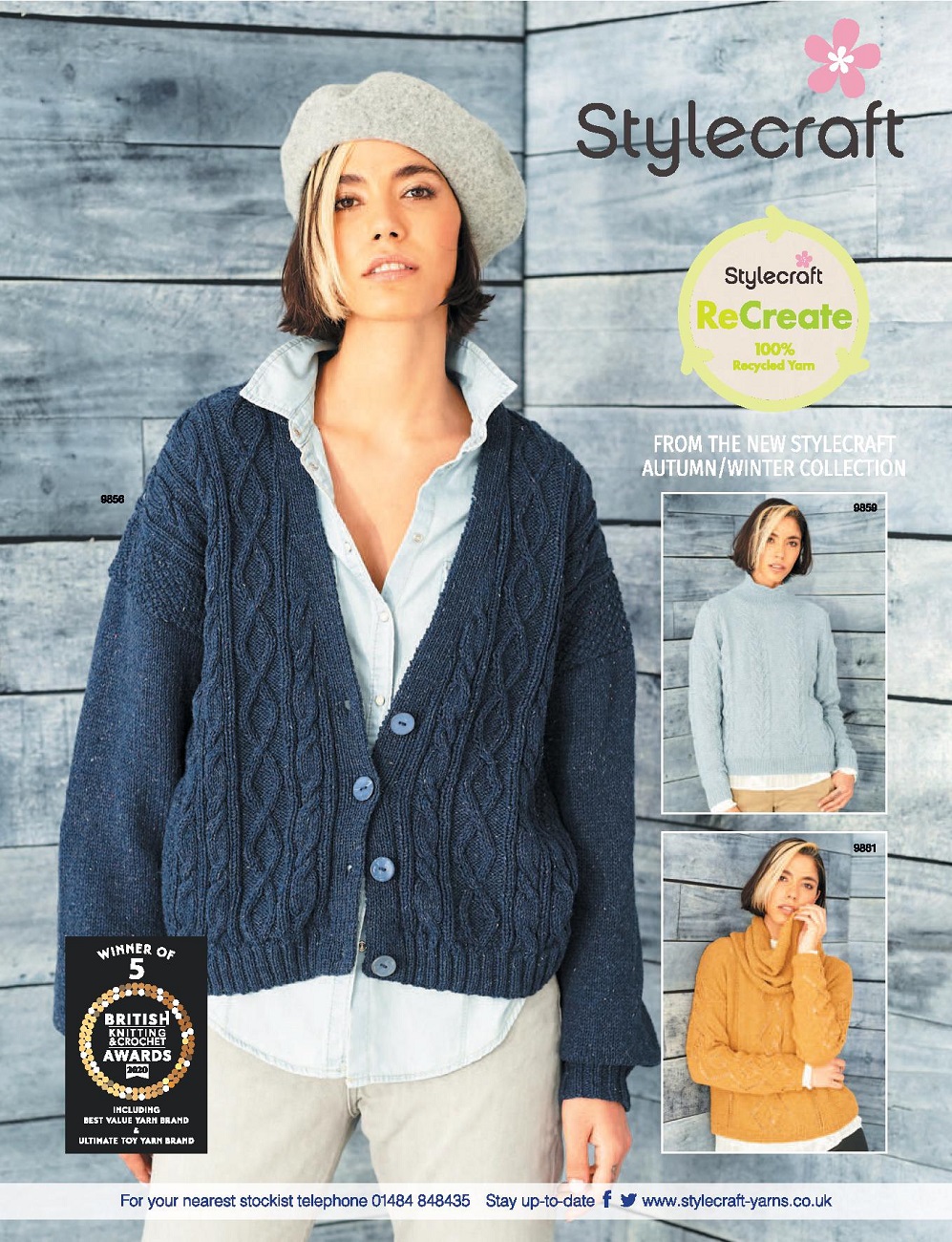 Модные и современные вязаные изделия и узоры в журнале &quot;Knitting&quot; №224 2021