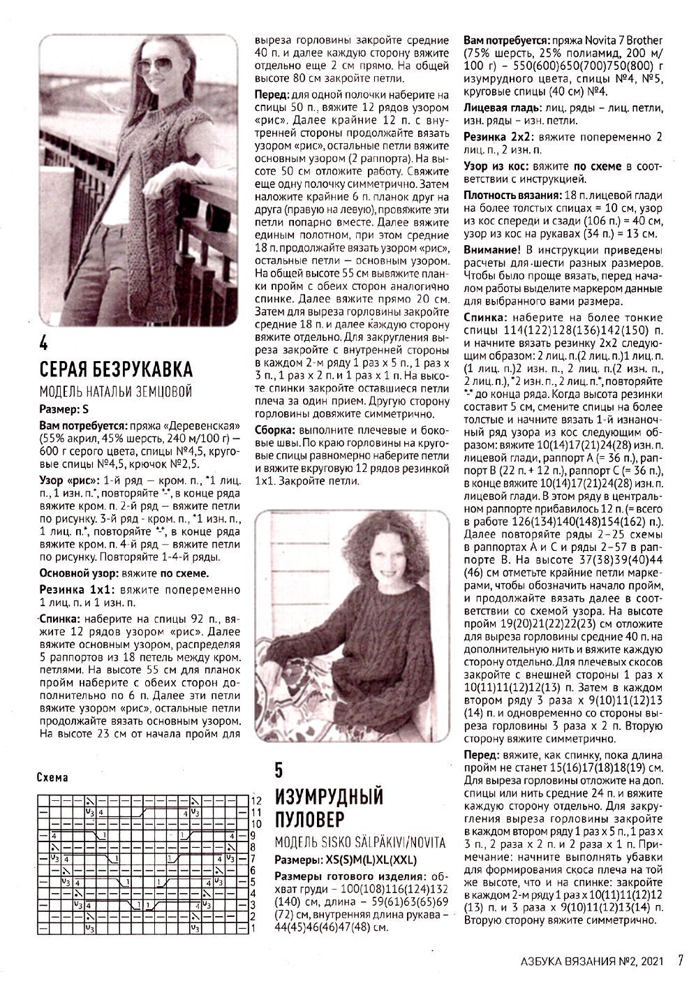 Журнал &quot;Азбука вязания&quot; №2 2021