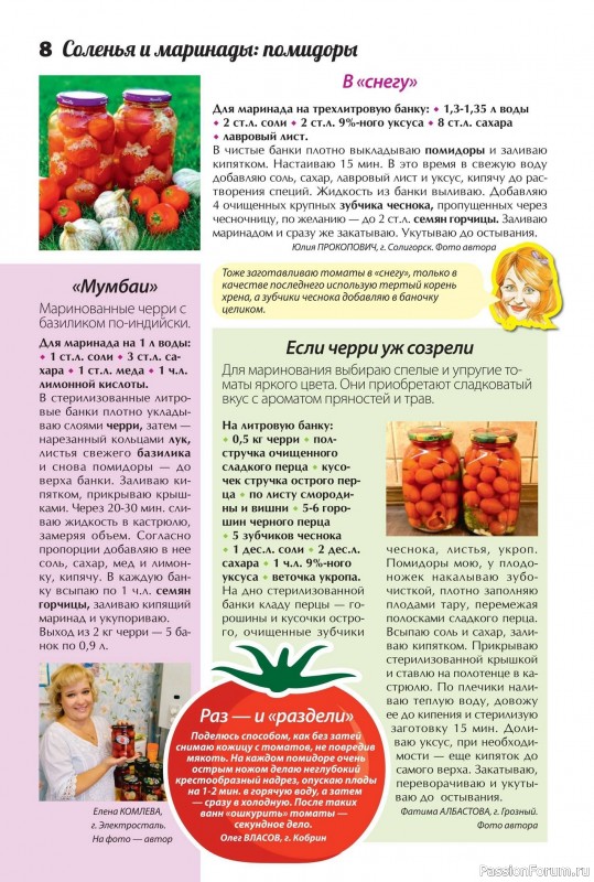 Коллекция кулинарных рецептов в журнале «Сваты. Заготовки №7 2025»