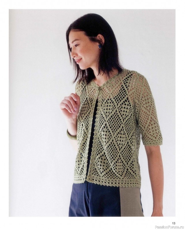 Вязаные модели в журнале «Let's Knit Series NV80669 2021»