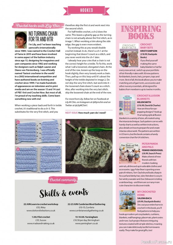 Вязаные проекты крючком в журнале «Simply Crochet №150 2024»