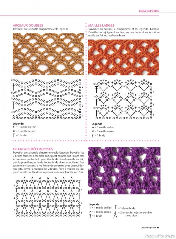 Вязаные проекты крючком в журнале «Crochet a Porter - Mai/Juillet 2025»