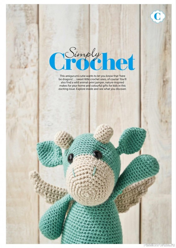 Вязаные модели крючком в журнале «Simply Crochet №120 2022»