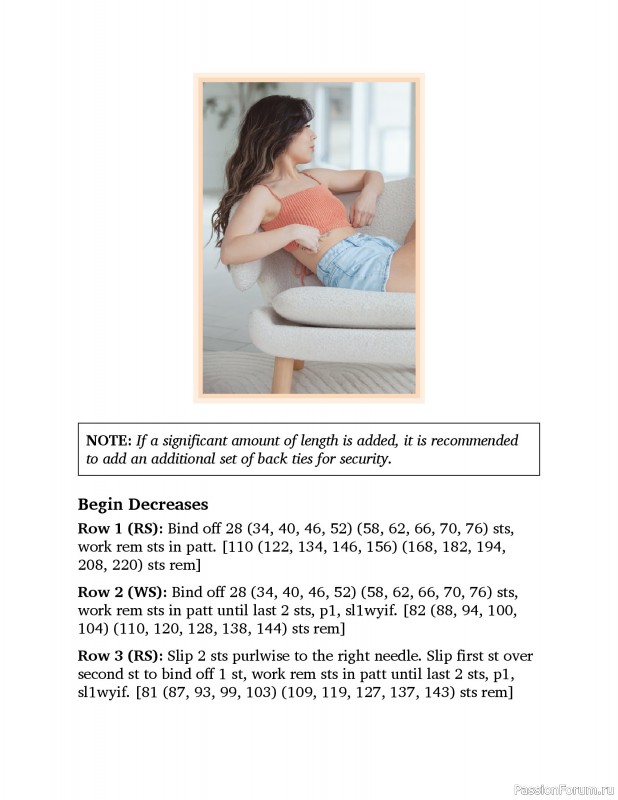 Вязаные проекты в книге «Light & Breezy Knitwear». Продолжение