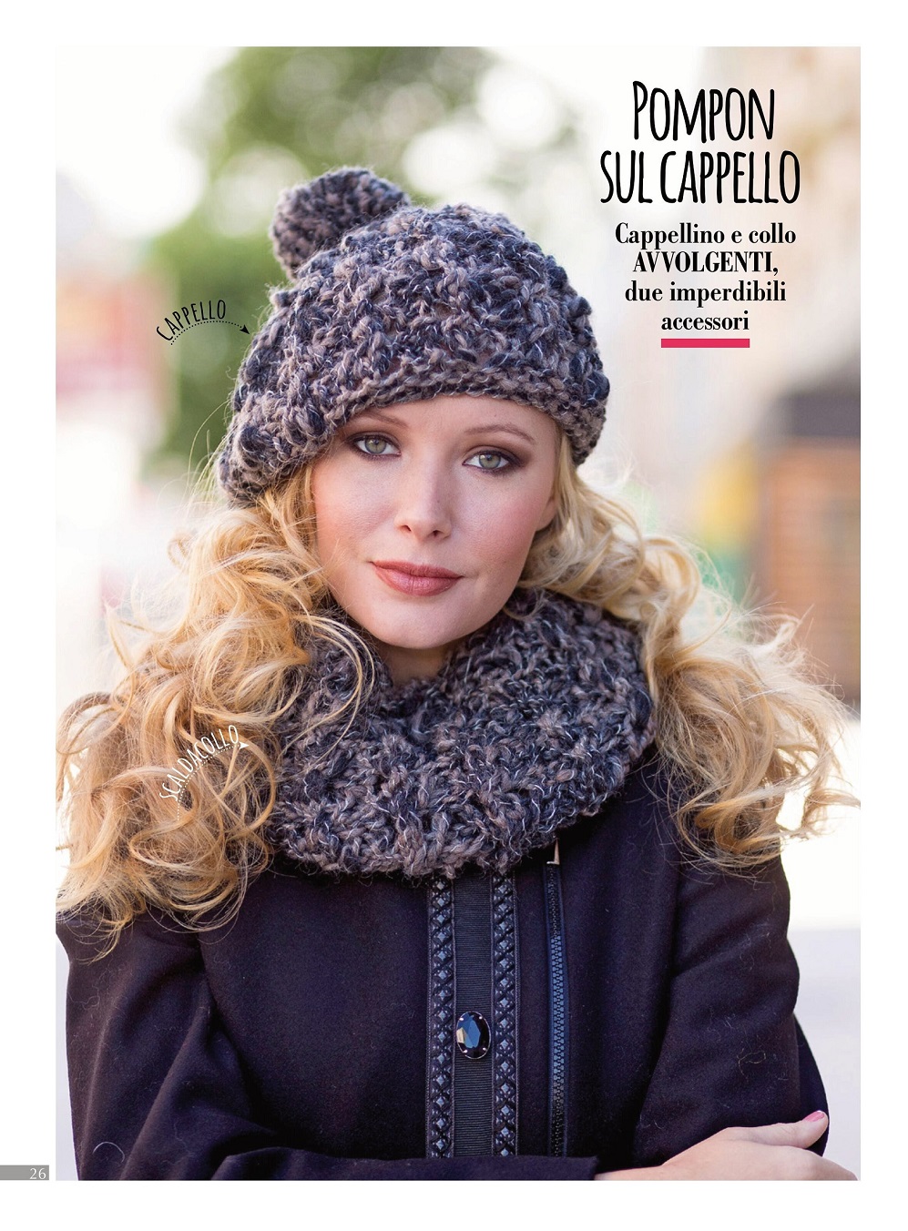 Женские модели спицами для весны и лето. &quot;Piu Maglia Cappelli - Accessori&quot; №3 2021